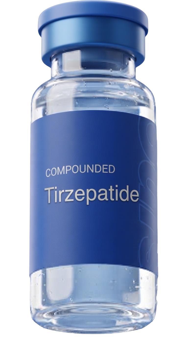 Compounded Tirzepatide vial